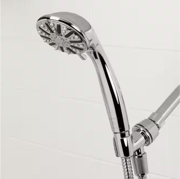 3-Spray Wall Mount Handheld Shower Head 1.8 GPM in Chrome